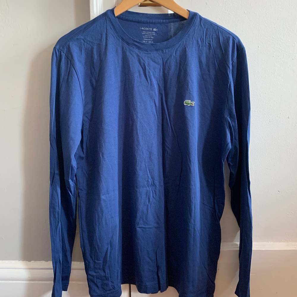 Lacoste LS Blue Shirt